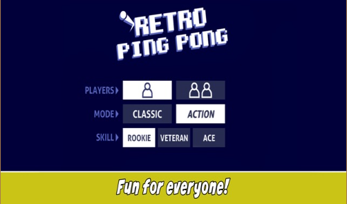 Retro Ping Pong - Play it Online at Coolmath Games