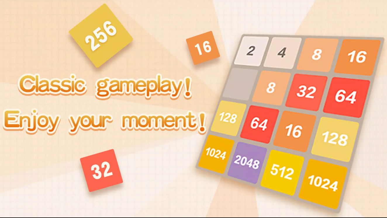 Classic 2048 online game