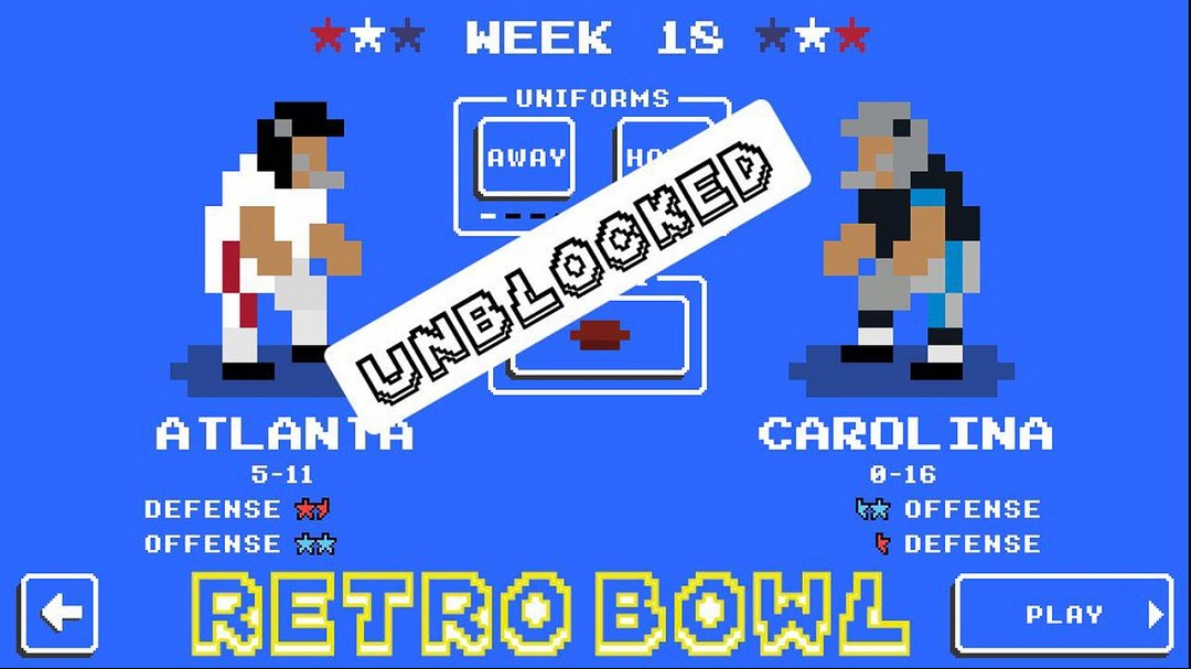 Retro Bowl Unblocked  Retro Bowl Free Game Play Now