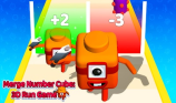 Merge Number Cube 3d Run Game img