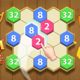 Hexa 2048 Puzzle Block Merge